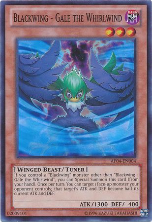 Blackwing - Gale the Whirlwind - AP04-EN004 - Super Rare available at 401 Games Canada