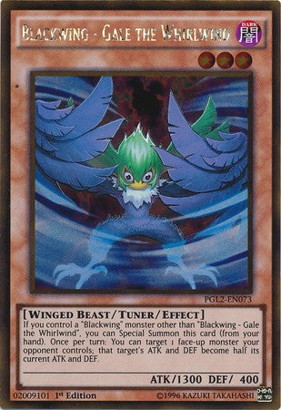 Blackwing - Gale the Whirlwind - PGL2-EN073 - Gold Rare - 1st Edition available at 401 Games Canada