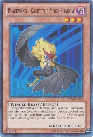 Blackwing - Kalut the Moon Shadow - AP04-EN005 - Super Rare available at 401 Games Canada