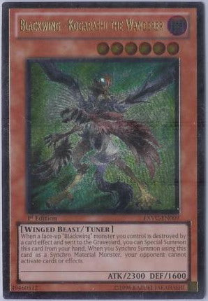 Blackwing - Kogarashi the Wanderer - EXVC-EN009 - Ultimate Rare - 1st Edition available at 401 Games Canada