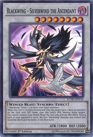 Blackwing - Silverwind the Ascendant - LC5D-EN134 - Super Rare - 1st Edition available at 401 Games Canada