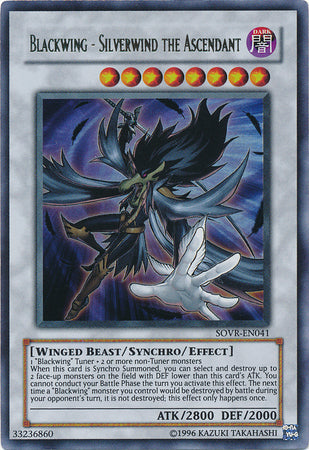 Blackwing - Silverwind the Ascendant - SOVR-EN041 - Ultra Rare - Unlimited available at 401 Games Canada