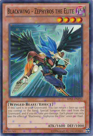 Blackwing - Zephyros the Elite - BP01-EN215 - Starfoil Rare - Unlimited available at 401 Games Canada