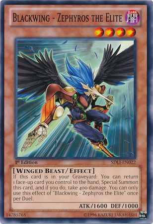 Blackwing - Zephyros the Elite - SDLI-EN022 - Common - 1st Edition available at 401 Games Canada