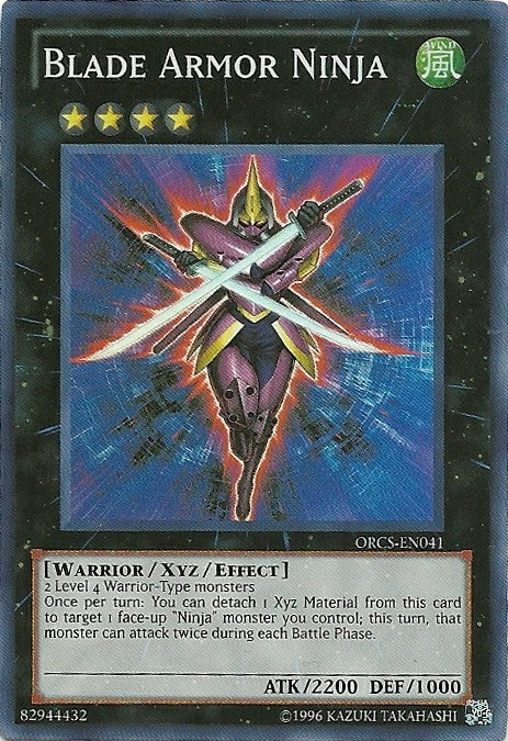 Blade Armor Ninja - ORCS-EN041 - Super Rare - Unlimited available at 401 Games Canada