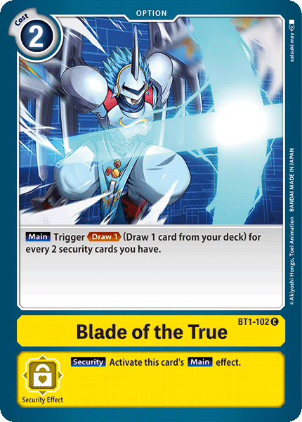 Blade of the True - BT1-102 - Common available at 401 Games Canada
