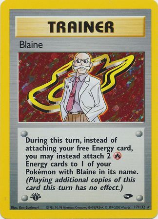 Blaine - 17/132 - Holo - 1st Edition available at 401 Games Canada