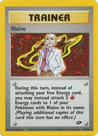 Blaine - 17/132 - Holo - Unlimited available at 401 Games Canada