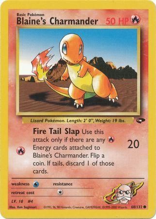 Blaine's Charmander - 60/132 - Common - Unlimited available at 401 Games Canada