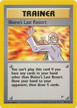 Blaine's Last Resort - 105/132 - Uncommon - Unlimited available at 401 Games Canada