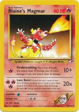 401 Games Canada - Blaine's Magmar - 37/132 - Uncommon - Unlimited 401 Games Canada - Blaine's Magmar - 37/132 - Uncommon - Unlimited