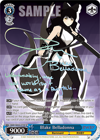 Blake Belladonna - RWBY/WX03-E077SP - Special Rare available at 401 Games Canada