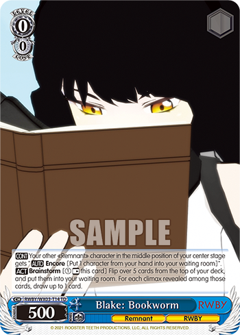 Blake: Bookworm - RWBY/WX03-ET14 - Trial Deck available at 401 Games Canada
