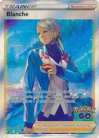 Blanche - SWSH227 - Full Art Ultra Rare Promo available at 401 Games Canada