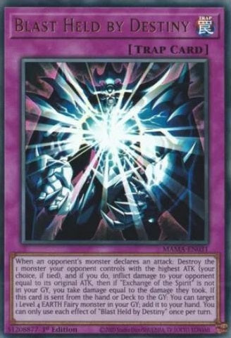 Blast Held by Destiny - MAMA-EN031 - Ultra Rare - 1st Edition available at 401 Games Canada