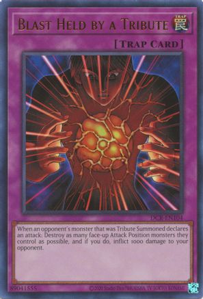 Blast Held by a Tribute - DCR-EN104 - Ultra Rare - Unlimited Worldwide available at 401 Games Canada