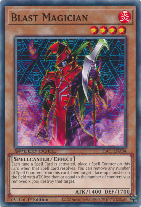 Blast Magician - SBC1-ENA04 - Common - 1st Edition available at 401 Games Canada