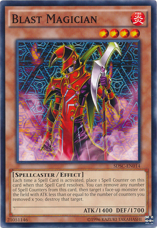 Blast Magician - SDSC-EN014 - Common - Unlimited available at 401 Games Canada