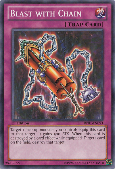 Blast with Chain - BP01-EN093 - Common - 1st Edition available at 401 Games Canada
