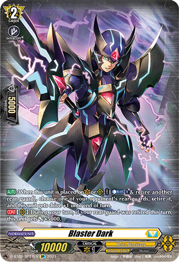 Blaster Dark - D-BT02/SP37 - SP available at 401 Games Canada