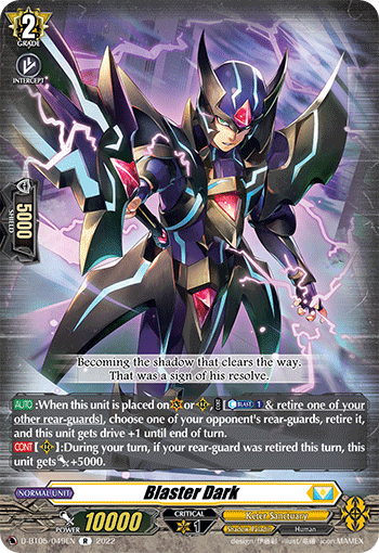 Blaster Dark - D-BT05/049 - Rare available at 401 Games Canada