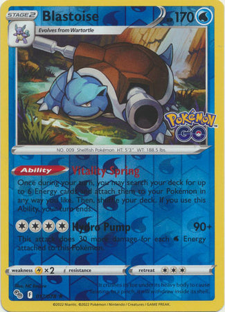 Blastoise - 017/078 - Holo Rare - Reverse Holo available at 401 Games Canada