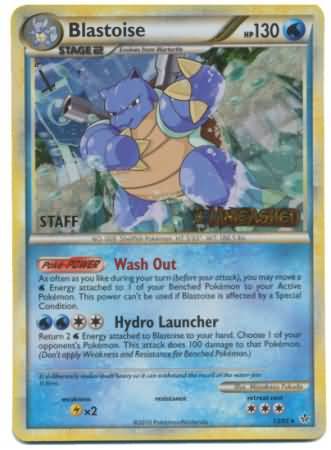 Blastoise - 13/95 - (Staff) Pre-Release Promo