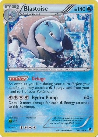 Blastoise - 16/101 - Holo Rare available at 401 Games Canada