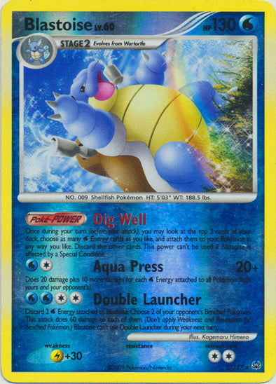 Blastoise - 2/127 - Holo Rare - Reverse Holo available at 401 Games Canada