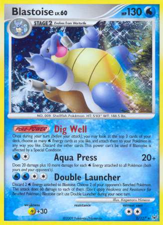 Blastoise - 2/127 - Holo Rare available at 401 Games Canada