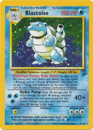 Blastoise - 2/130 - Holo available at 401 Games Canada