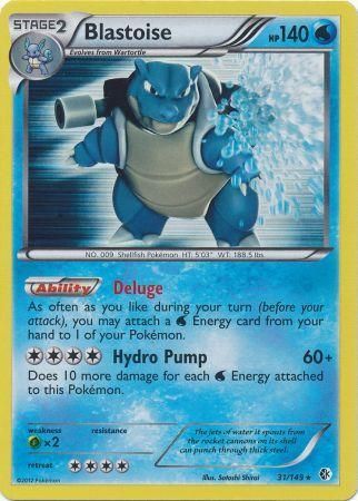 Blastoise - 31/149 - Holo Rare available at 401 Games Canada