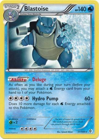 Blastoise - 31/149 - Rare - Theme Deck Exclusive available at 401 Games Canada