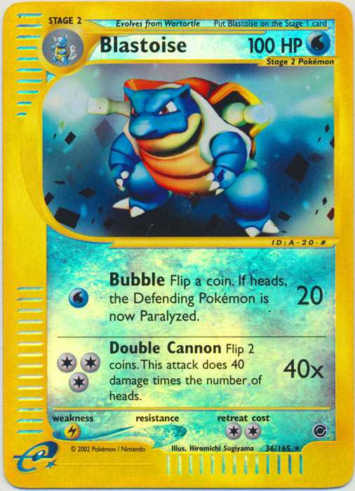 Blastoise - 36/165 - Rare - Reverse Holo available at 401 Games Canada