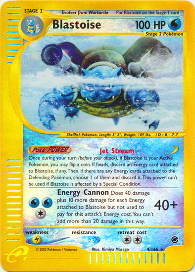 Blastoise - 4/165 - Holo - Reverse Holo available at 401 Games Canada