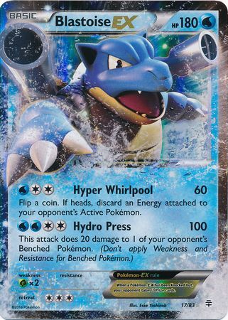 Blastoise EX - 17/83 - Ultra Rare available at 401 Games Canada