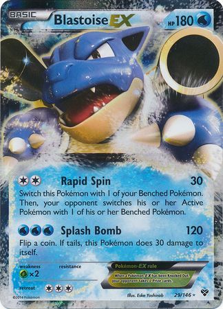 Blastoise EX - 29/146 - Ultra Rare available at 401 Games Canada