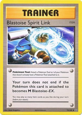 Blastoise Spirit Link - 73/108 - Uncommon available at 401 Games Canada