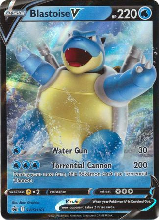 Blastoise V - SWSH101 - Promo available at 401 Games Canada