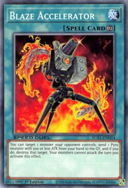 Blaze Accelerator - SGX1-ENH14 - Common - 1st Edition available at 401 Games Canada