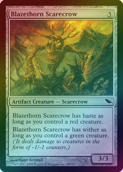 401 Games Canada - Blazethorn Scarecrow (Foil) (SHM) 401 Games Canada - Blazethorn Scarecrow (Foil) (SHM)