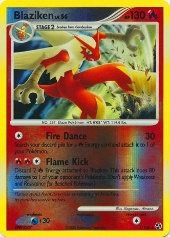 Blaziken - 1/106 - Holo Rare - Reverse Holo available at 401 Games Canada