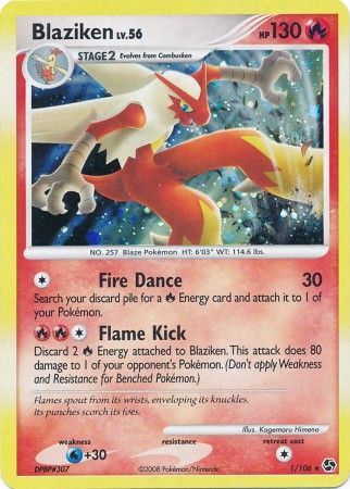 Blaziken - 1/106 - Holo Rare available at 401 Games Canada