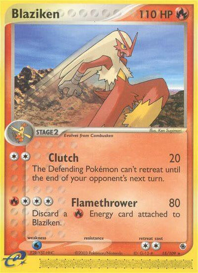 Blaziken - 15/109 - Rare available at 401 Games Canada