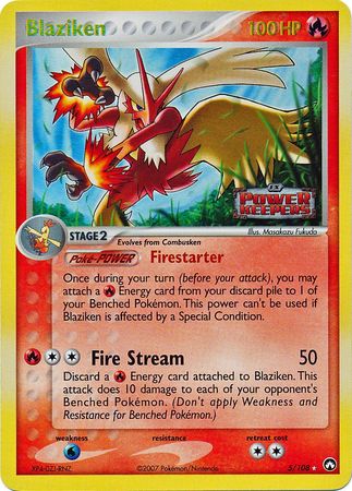 Blaziken - 5/108 - Holo Rare - Reverse Holo available at 401 Games Canada