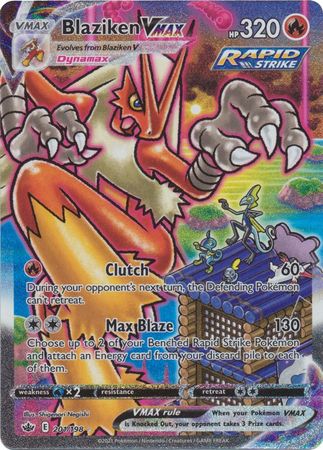 Blaziken VMAX - 201/198 - Alternate Art Secret Rare available at 401 Games Canada