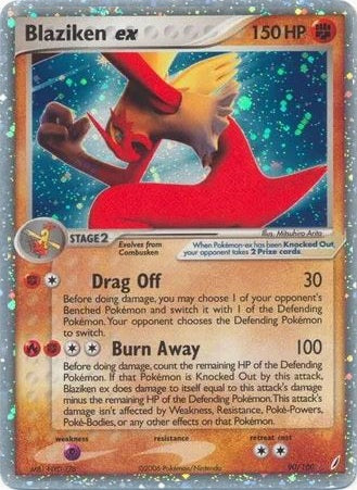 Blaziken ex - 90/100 - Ultra Rare available at 401 Games Canada