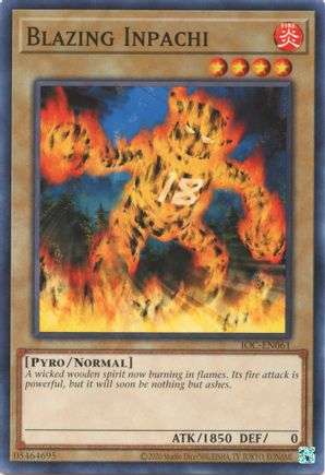 Blazing Inpachi - IOC-EN061 - Common - Unlimited Worldwide available at 401 Games Canada