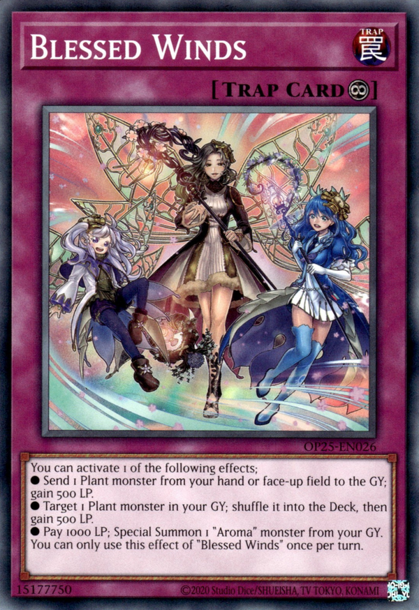 Blessed Winds - OP25-EN026 - Common - Unlimited