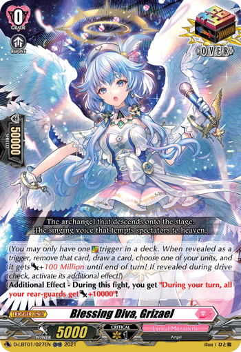 Blessing Diva, Grizael - D-LBT01/027 - Over RR available at 401 Games Canada